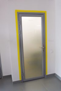 Алюминиевая дверь для сауны и бани GFTD799
