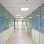 Стационарная алюминиевая перегородка GFTD618